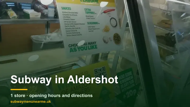 subway aldershot
