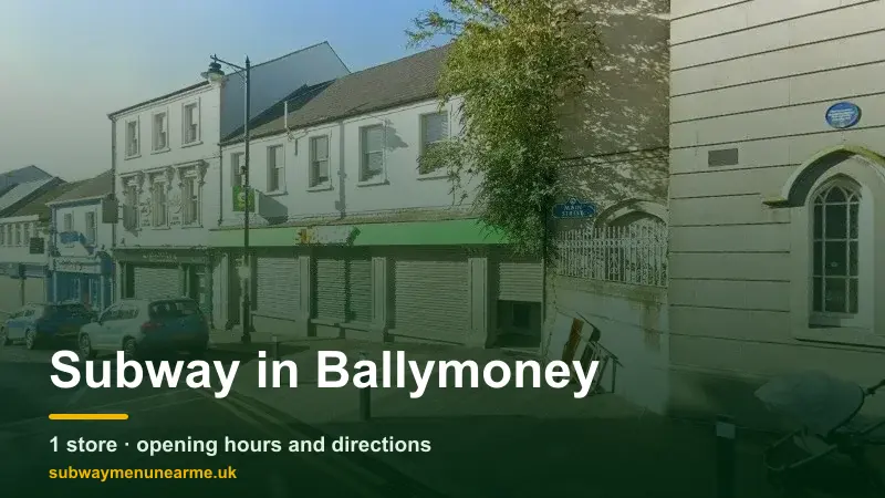 subway ballymoney