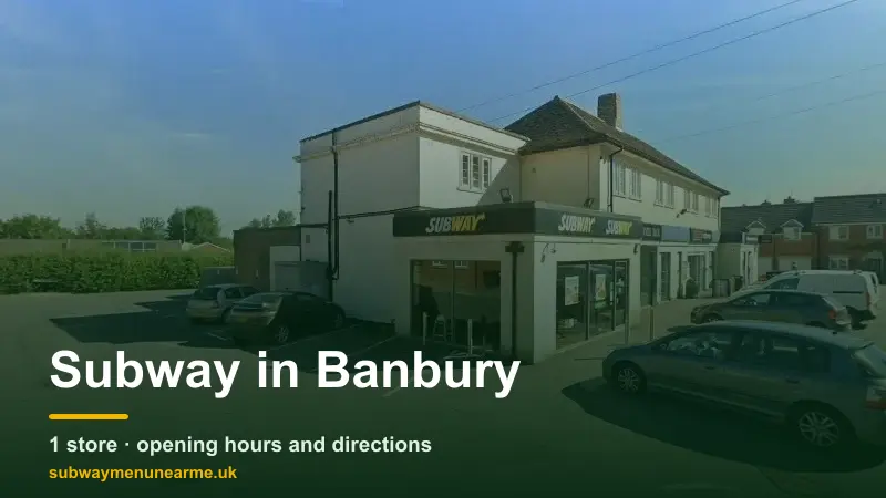 subway banbury
