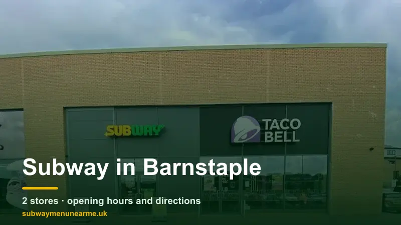 subway barnstaple