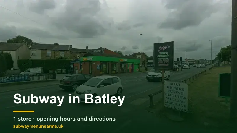 subway batley