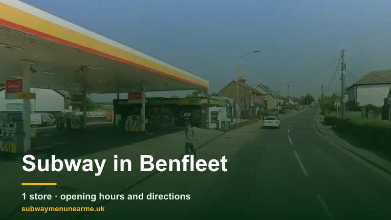 subway benfleet
