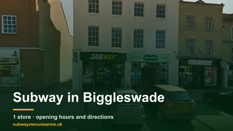 subway biggleswade