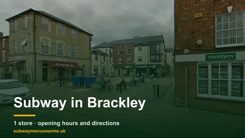 subway brackley