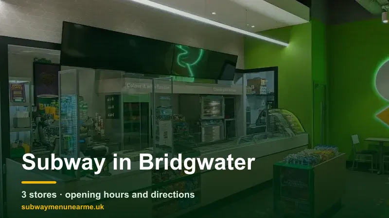 subway bridgwater