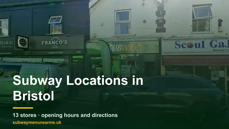 subway bristol locations