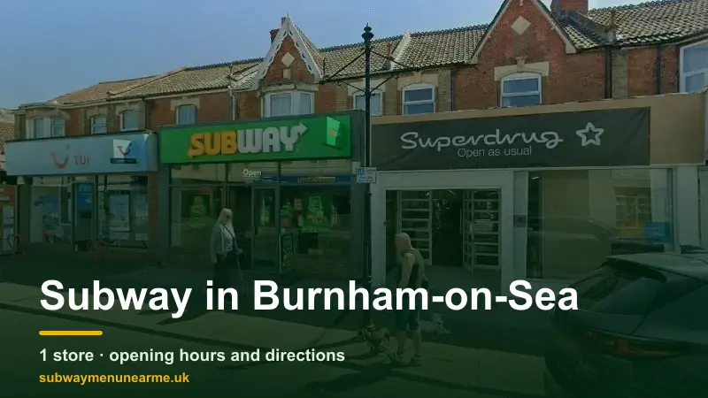 subway burnham-on-sea