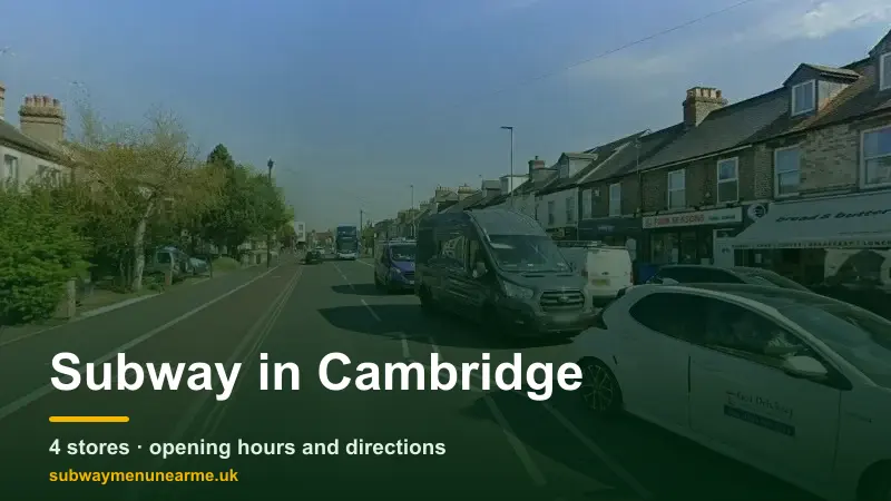 subway cambridge