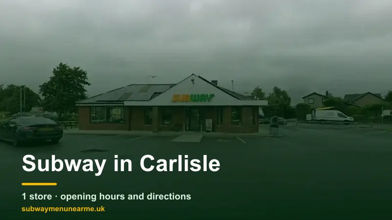 subway carlisle