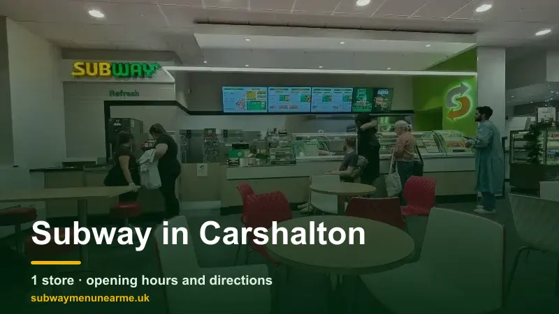 subway carshalton