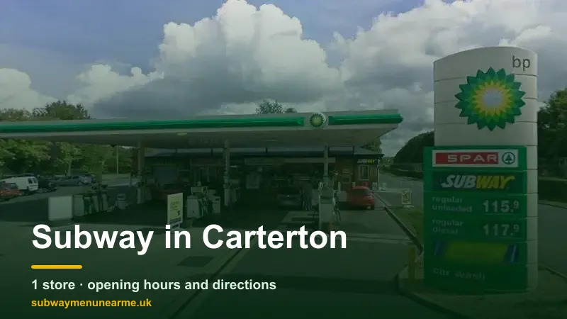 subway carterton