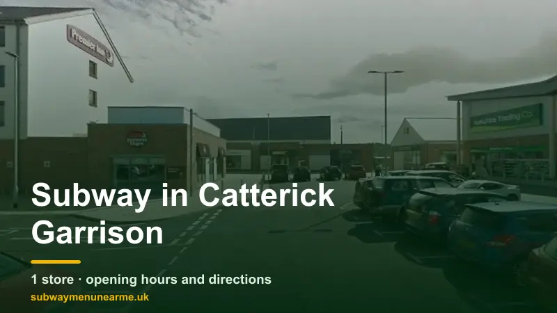 subway catterick garrison
