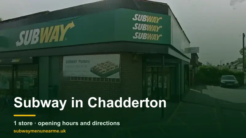 subway chadderton