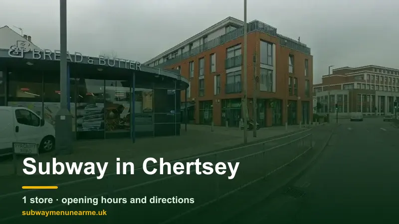 subway chertsey