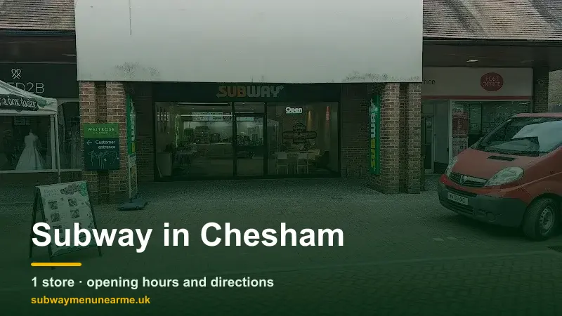 subway chesham