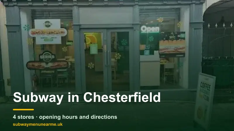 subway chesterfield