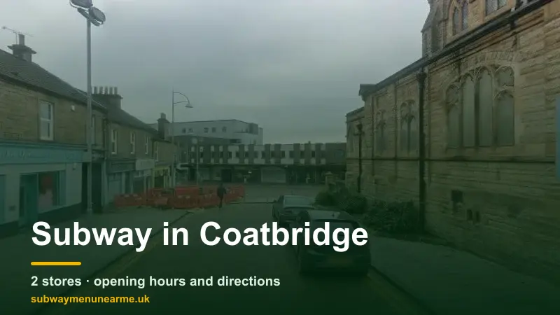 subway coatbridge