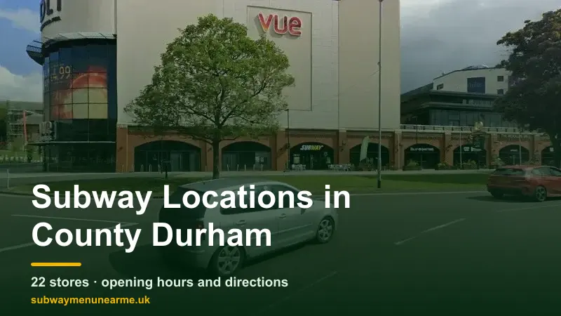 subway county durham locations