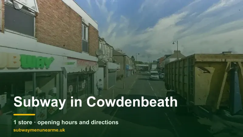 subway cowdenbeath
