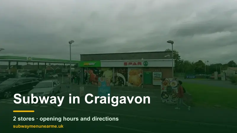 subway craigavon