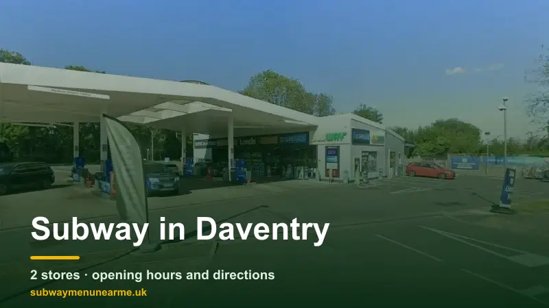 subway daventry