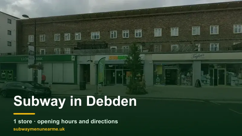 subway debden