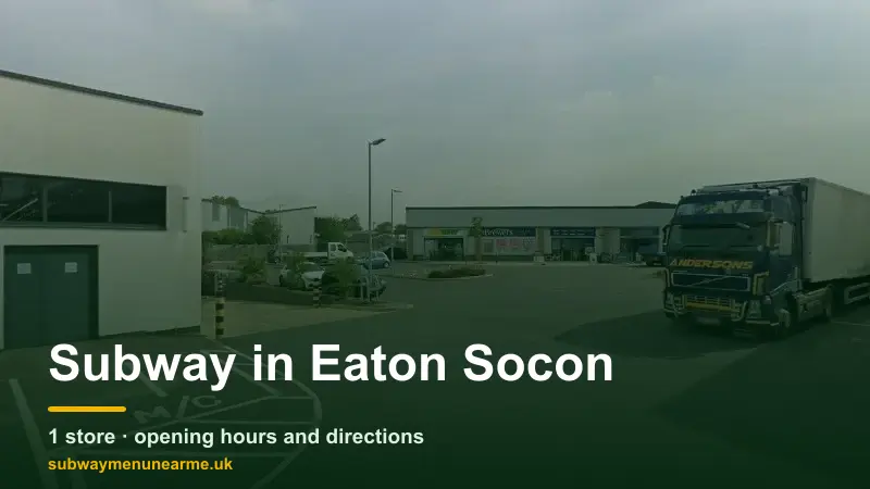 subway eaton socon