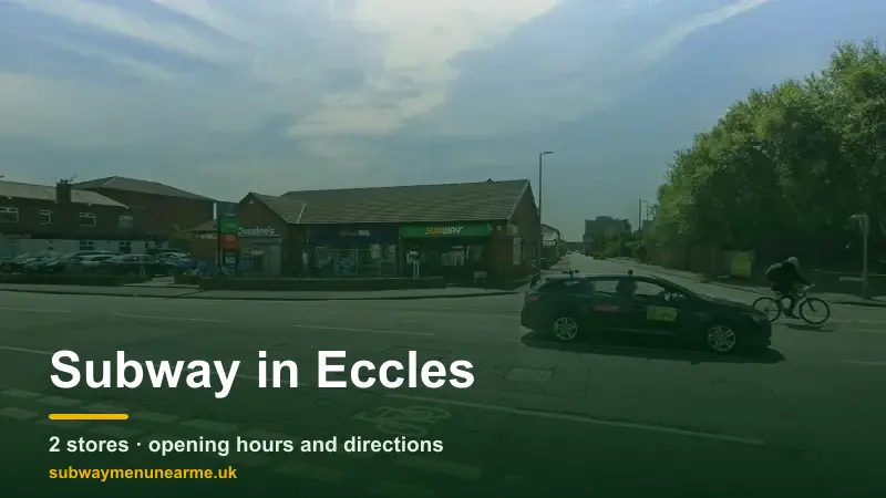 subway eccles