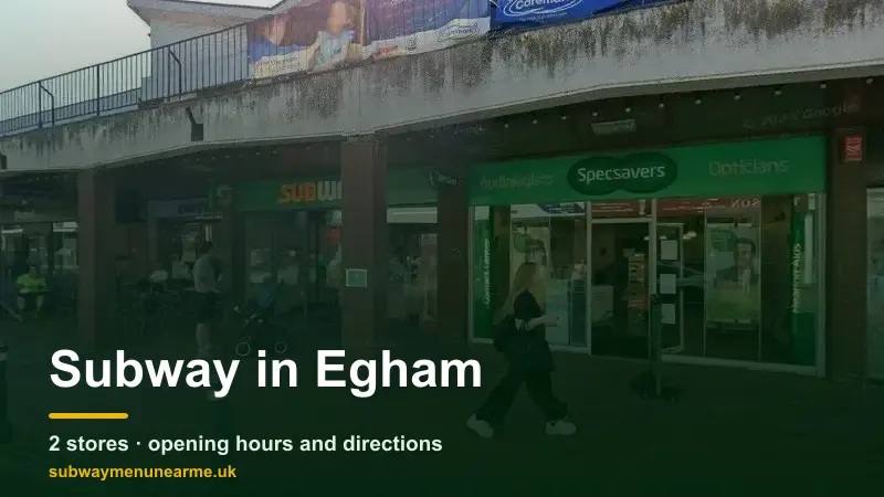 subway egham