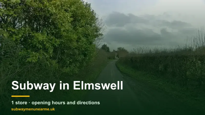 subway elmswell