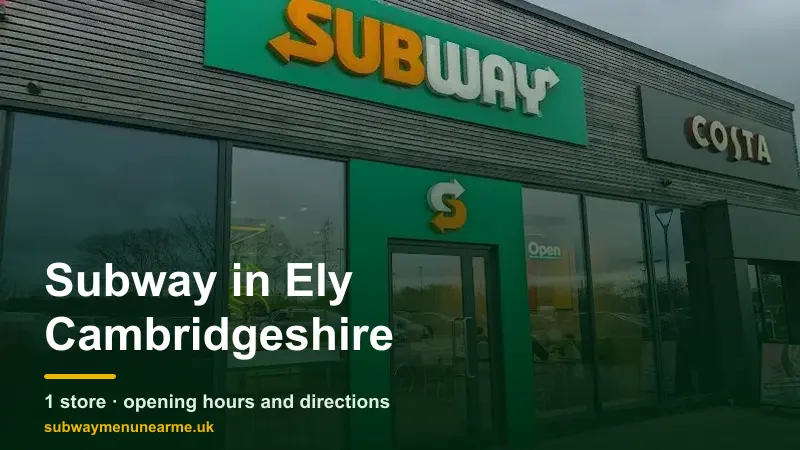 subway ely cambridgeshire