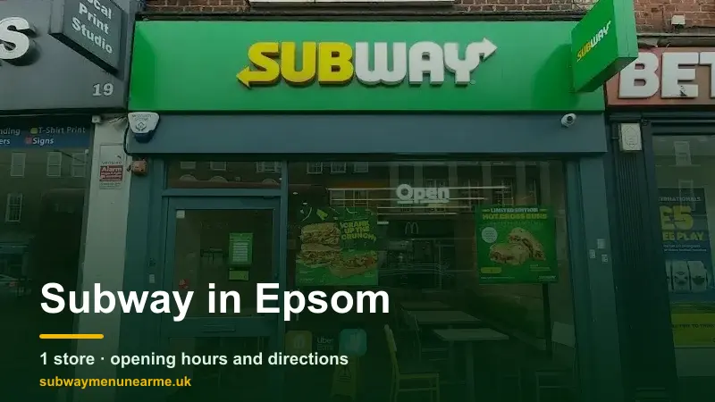 subway epsom