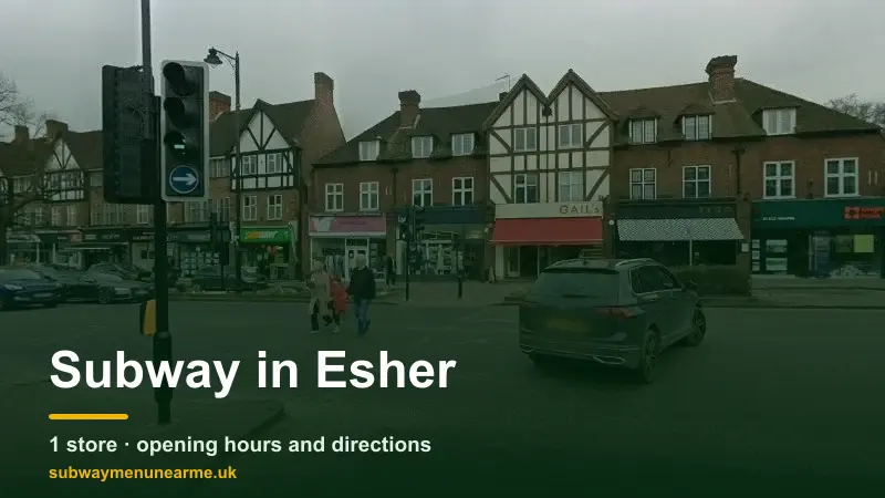 subway esher