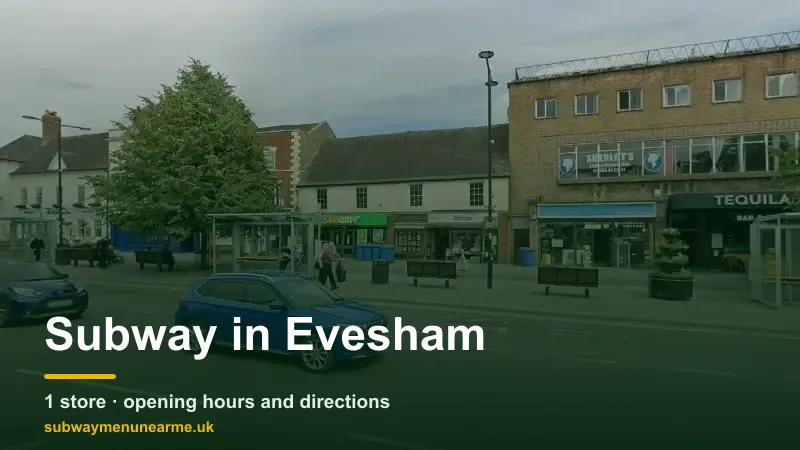 subway evesham