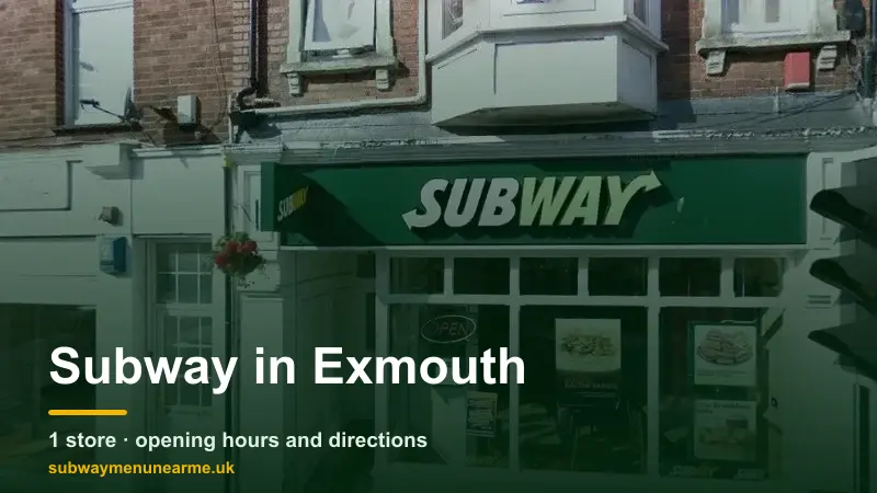 subway exmouth