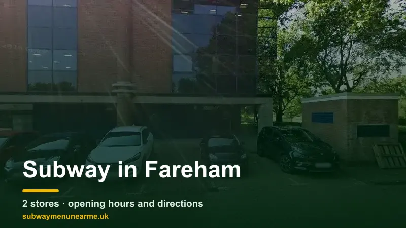 subway fareham