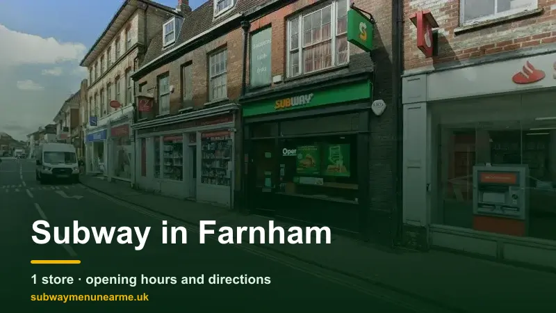 subway farnham