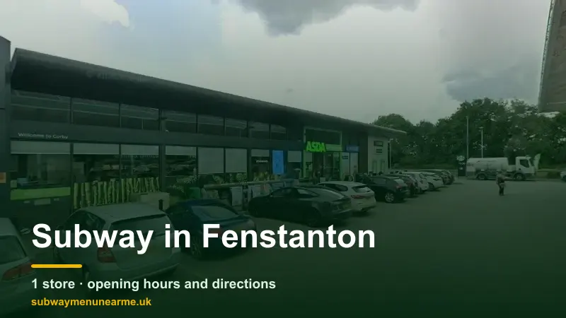subway fenstanton