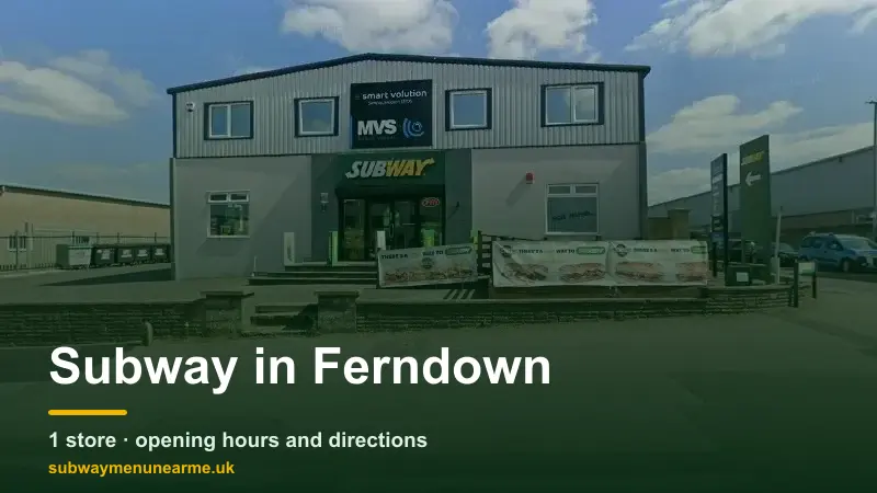 subway ferndown