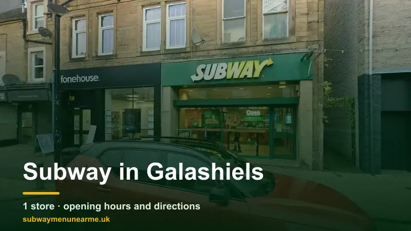 subway galashiels