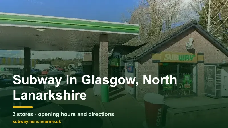 subway glasgow north lanarkshire