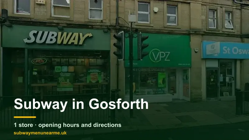 subway gosforth