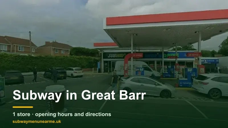 subway great barr