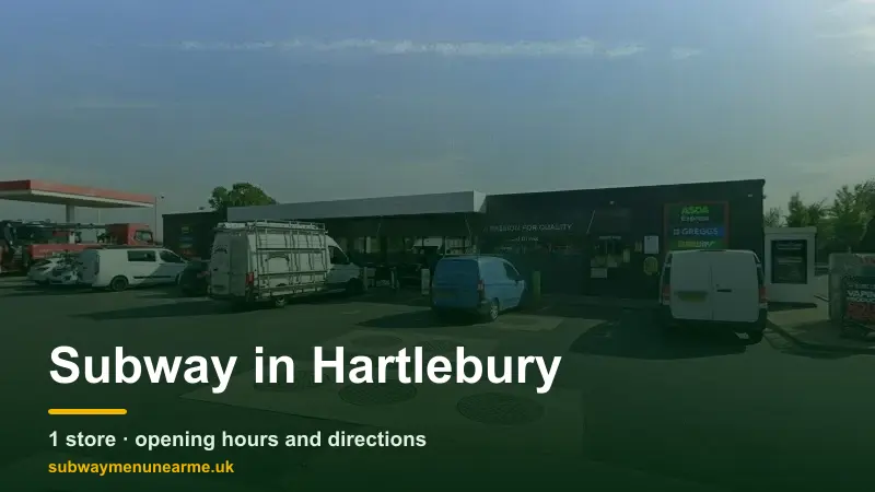 subway hartlebury