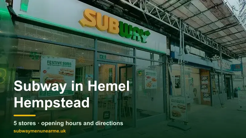 subway hemel hempstead