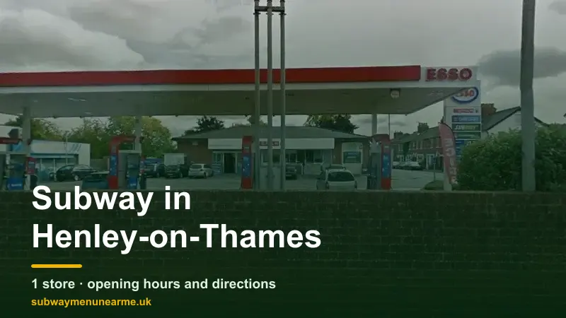 subway henley-on-thames
