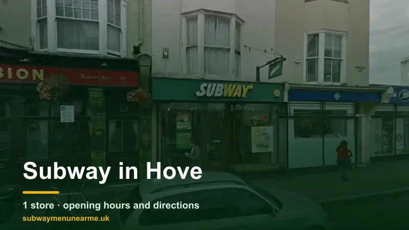 subway hove