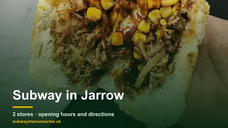 subway jarrow
