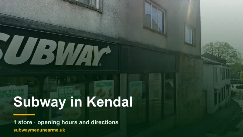 subway kendal