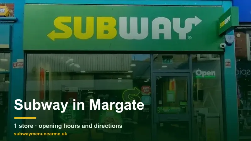 subway margate